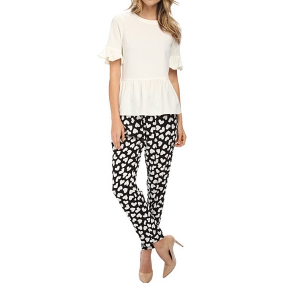 Kate Spade Dancing Hearts Ria Pants 